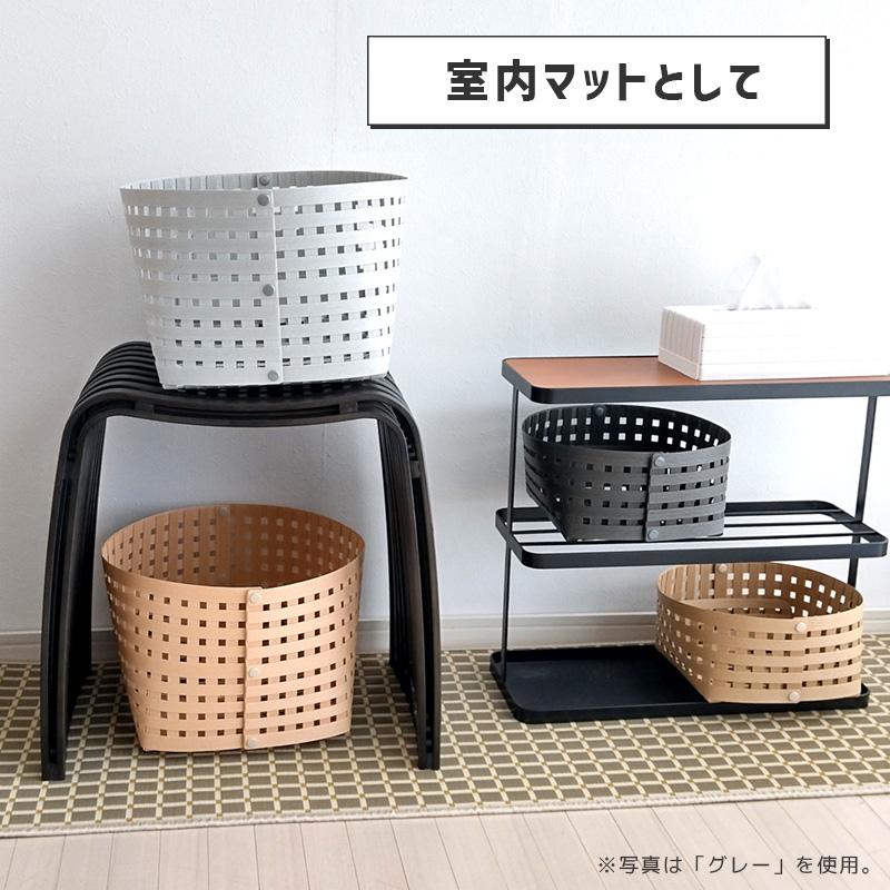 洗えるPP素材のキッチンマット (S) GY グレー 43x150cm 日本製 すべりにくい加工 丈夫で汚れに強い ポリプロピレン shesay シセイ 250013GY★ | ブランド登録なし | 04