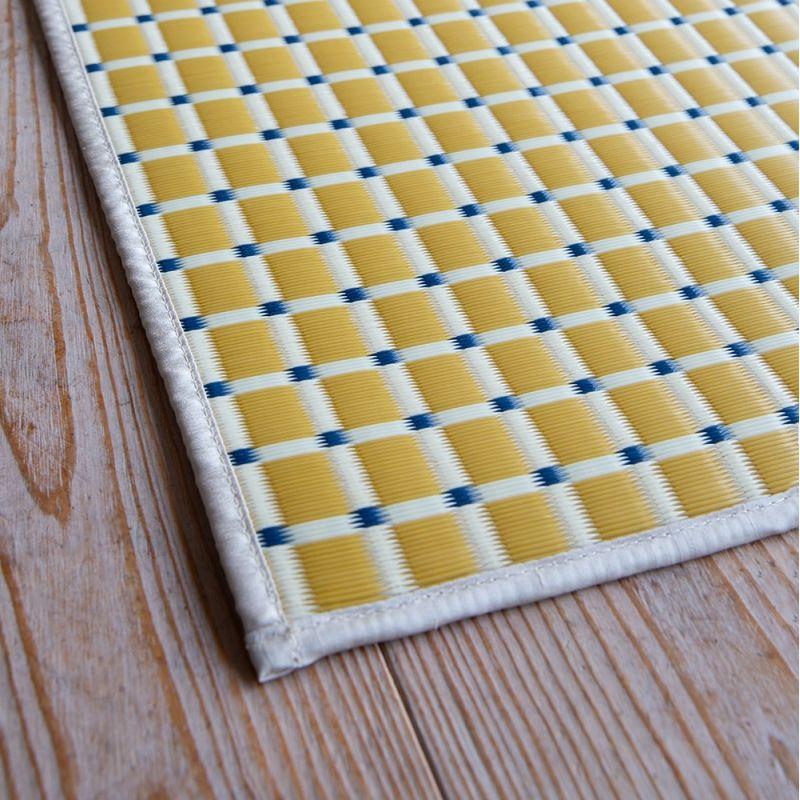 洗えるPP素材のキッチンマット (S) MT マスタード 黄色 43x150cm 日本製 すべりにくい加工 丈夫で汚れに強い ポリプロピレン shesay シセイ 250013MT★ | ブランド登録なし | 15