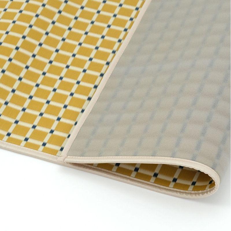 洗えるPP素材のキッチンマット (S) MT マスタード 黄色 43x150cm 日本製 すべりにくい加工 丈夫で汚れに強い ポリプロピレン shesay シセイ 250013MT★ | ブランド登録なし | 16