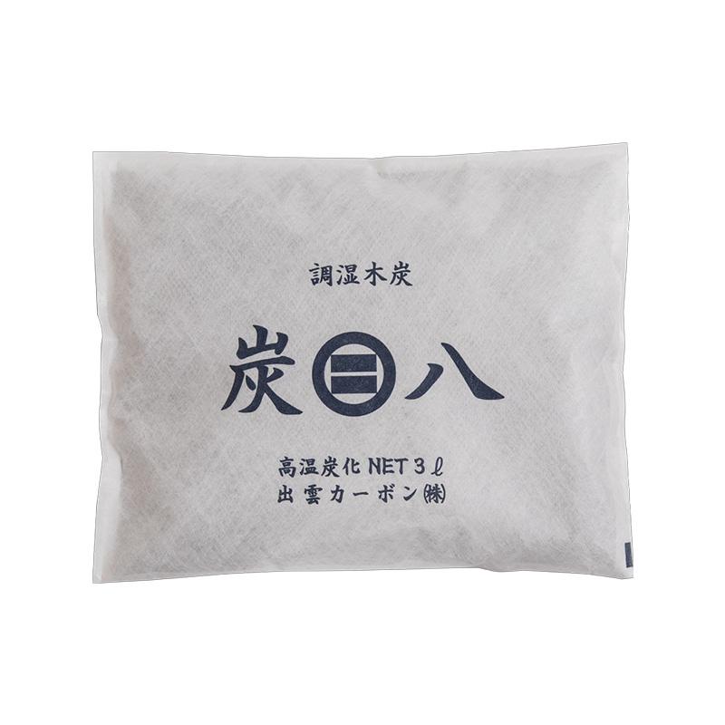 出雲屋炭八 炭八 3L 5個+炭八スマート小袋 2個セット ホワイト 出雲カーボン 4580122111113★ | 出雲カーボン | 08