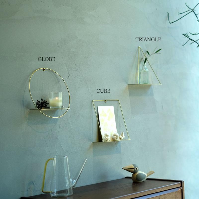 ディスプレイシェルフ 壁掛け PIKE wall brass shelf GLOBE ピケ ウォール ブラスシェルフ グローブ 真鍮 ウエストビレッジトーキョー 4589824364803★ | WEST VILLAGE TOKYO | 05