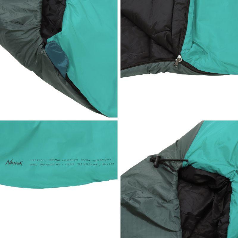 NANGA（ナンガ） ZZZ BAG 10 FGY 寝袋 4938101219433☆ : あっと