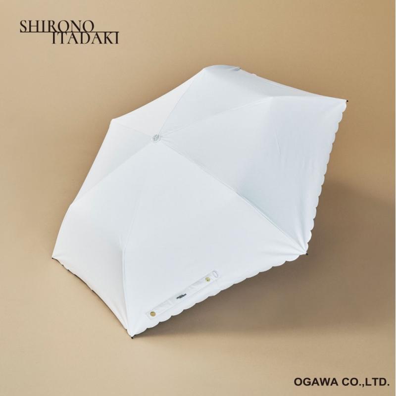 白の頂 軽量折傘50cmインサイドスカラップ 小川 Ogawa 89114★ | ブランド登録なし | 15