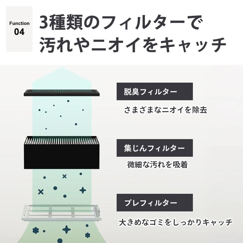 空気清浄機 Silky Wind Clean ライトグレー リズム(Rhythm) 9YYA63RH08★ | RHYTHM（時計） | 14