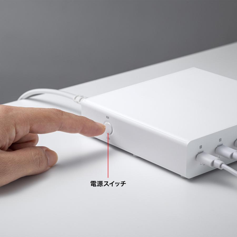 USB PD対応AC充電器(6ポート・合計72W) SANWA SUPPLY (サンワサプライ) ACA-PD98 | SANWA SUPPLY | 06
