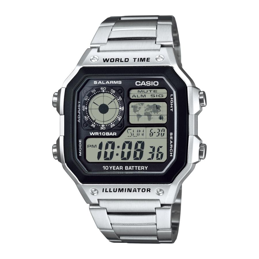 CASIO Collection 多機能デジタルウオッチ (カシオ) AE-1200WHD-1AJF 