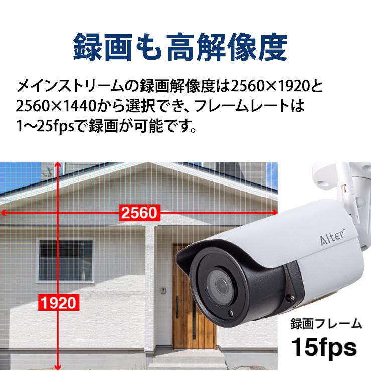 防犯カメラ 500万画素 Wi-Fiカメラ キャロットシステムズ AT-701★ | キャロットシステムズ | 04