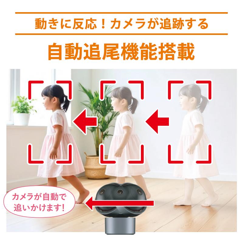 Wi-Fiカメラ屋内用 首振り キャロットシステムズ AT-751★ | Alter+ | 02