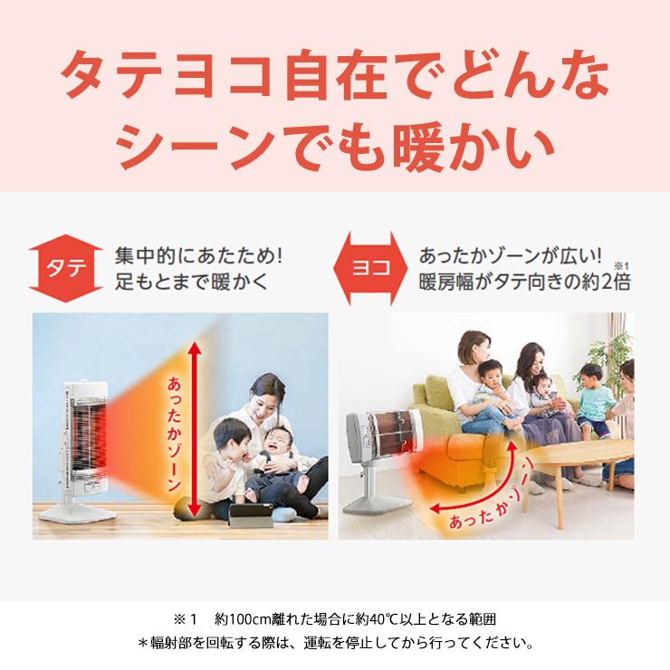 コアヒート 遠赤外線電気暖房機 ファミリータイプ 1150W ホワイト