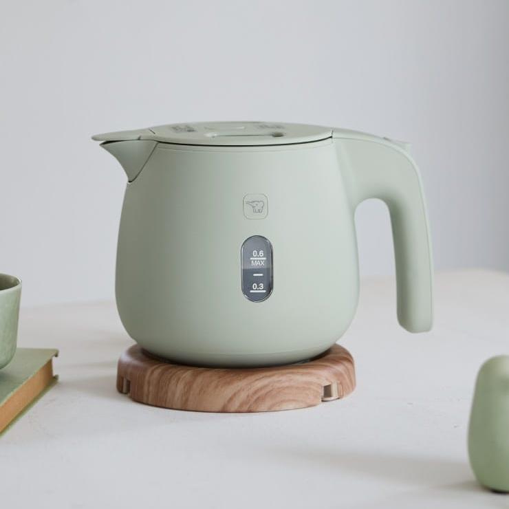 象印（ZOJIRUSHI） 電気ケトル 0.6L ダスティグリーン (象印マホービン