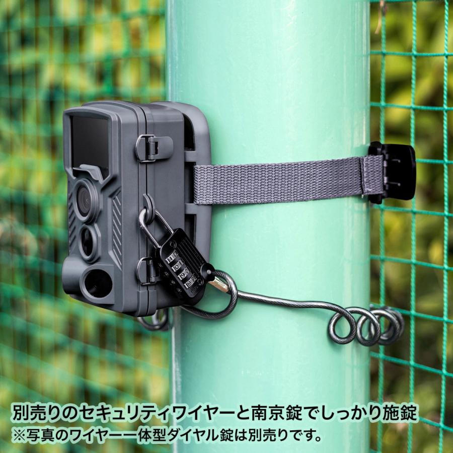 SANWA SUPPLY 赤外線センサー内蔵セキュリティカメラ