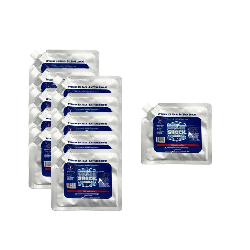 COOLER SHOCK Sサイズ 10Pセット プラス1Pおまけ クーラーショック 保冷剤 保冷 ソフト COOLER SHOCK クーラーショック COOLERSHOCK-S11★_8