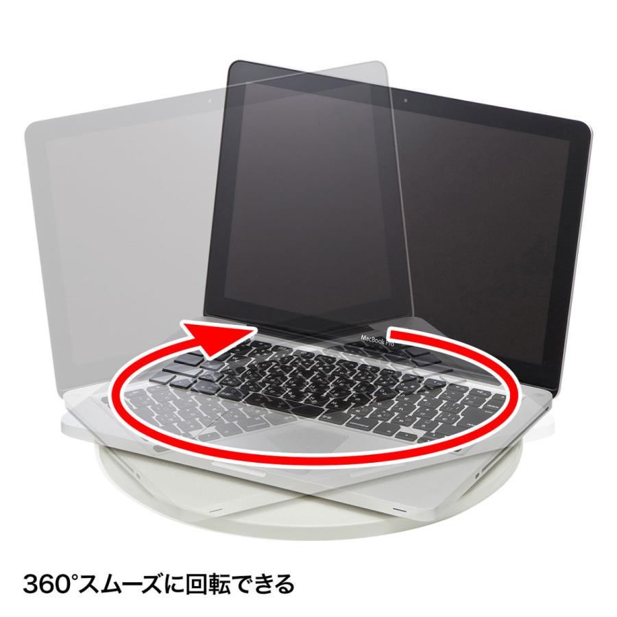 回転台(直径330mm) SANWA SUPPLY (サンワサプライ) CR-16K | SANWA SUPPLY | 01