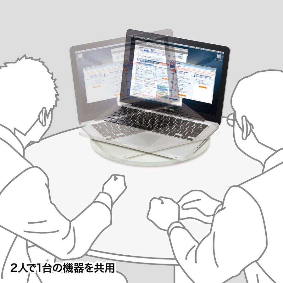 回転台(直径330mm) SANWA SUPPLY (サンワサプライ) CR-16K | SANWA SUPPLY | 05