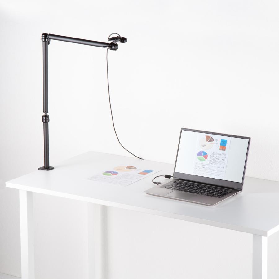 クランプ式カメラマウント(3関節タイプ) SANWA SUPPLY (サンワサプライ) CR-LACAM7 | SANWA SUPPLY | 02