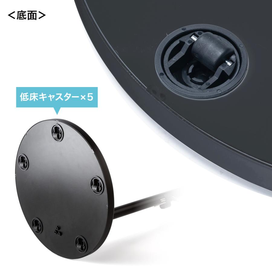 SANWA SUPPLY（サンワサプライ） キャスター付モニタースタンド