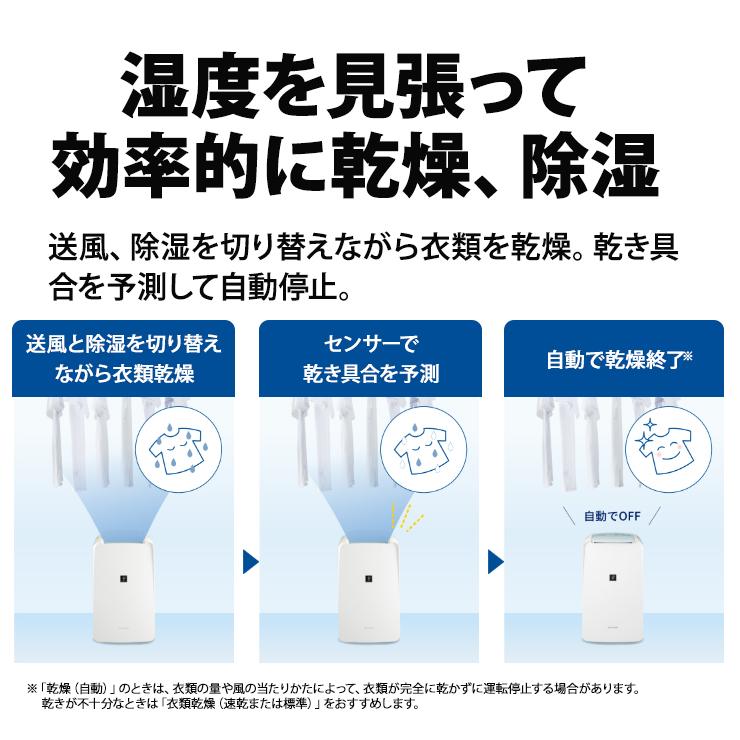 SHARP（シャープ） 衣類乾燥除湿機 コンパクトタイプ プラズマ