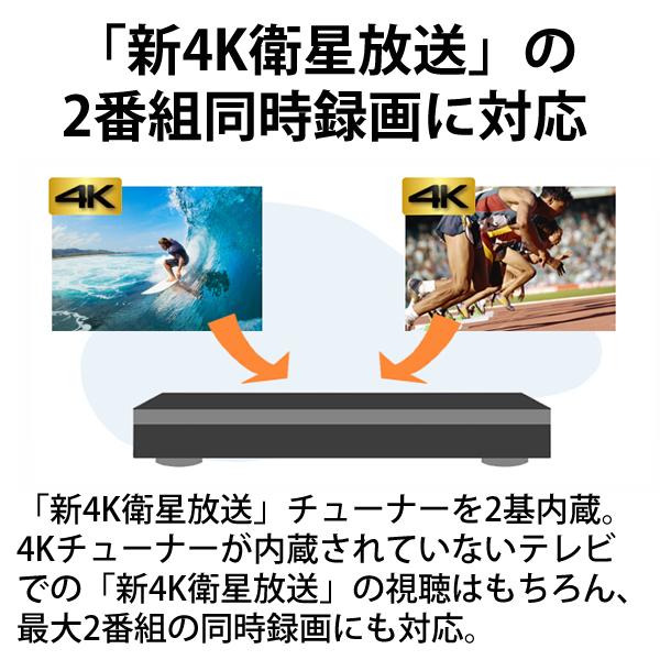 おうちクラウドdiga ディーガ 4kチューナー内蔵モデル 1tb 日本正規代理店品 Hdd搭載 パナソニック ブルーレイレコーダー 2チューナー Panasonic Dmr 4w101