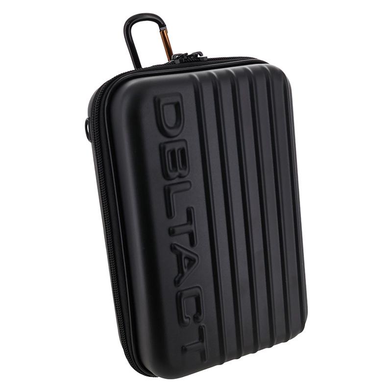 DBLTACT カウリングケース マットブラック Lサイズ 220x145x85mm カラビナ付き ショルダーストラップ付き 三共コーポレーション DT-MPCL-MB★ | 三共コーポレーション | 14