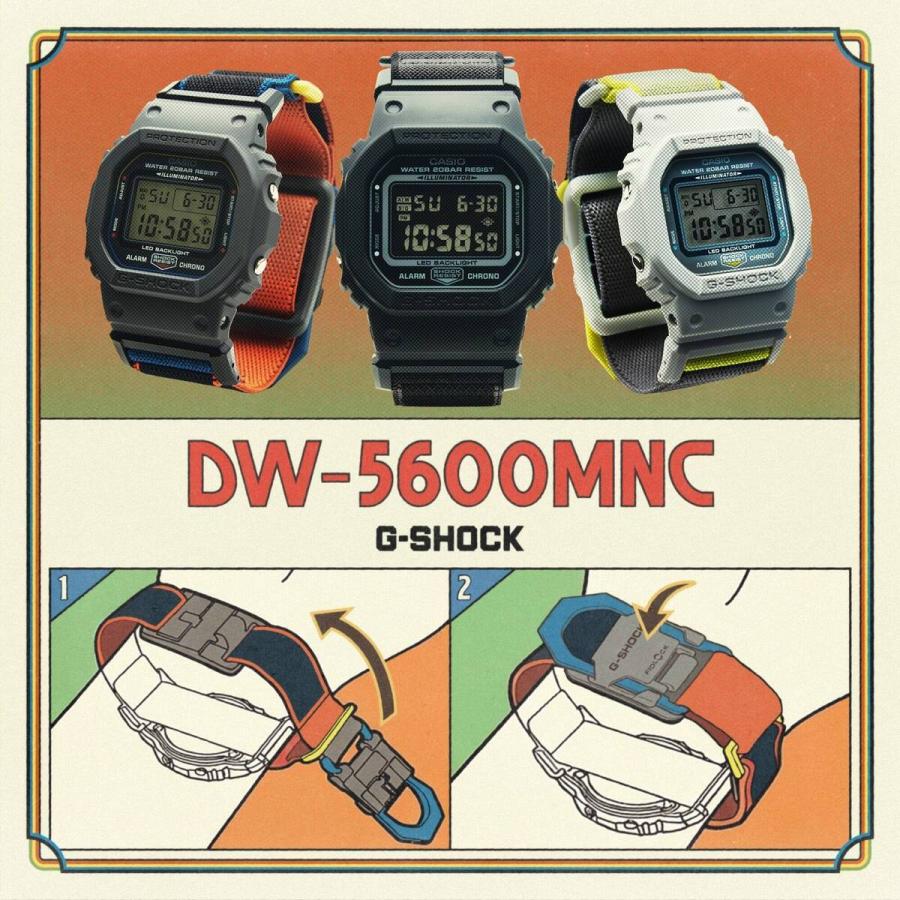 G-SHOCK NEW CLOTH BANDシリーズ マグネットバックル CASIO (カシオ