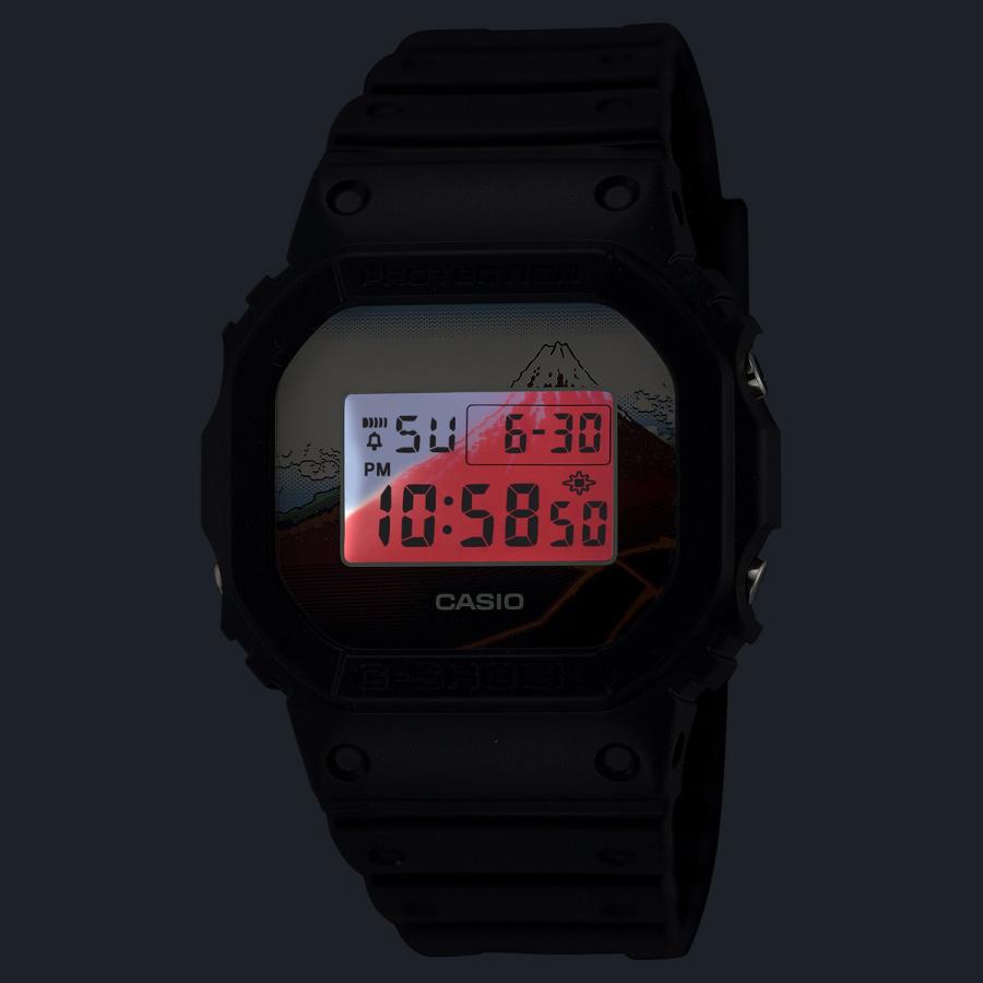 G-SHOCK 葛飾北斎 山下白雨 CASIO (カシオ) DW5600KHSH251JR  国内正規品★の画像