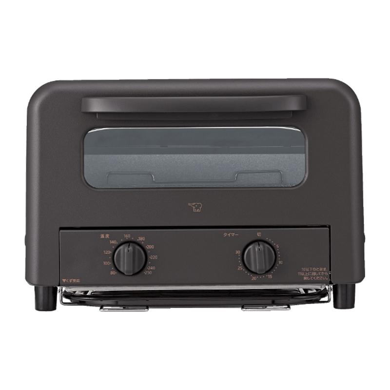 こんがり倶楽部 オーブントースター 温度調節タイプ 4枚焼き ブラウン