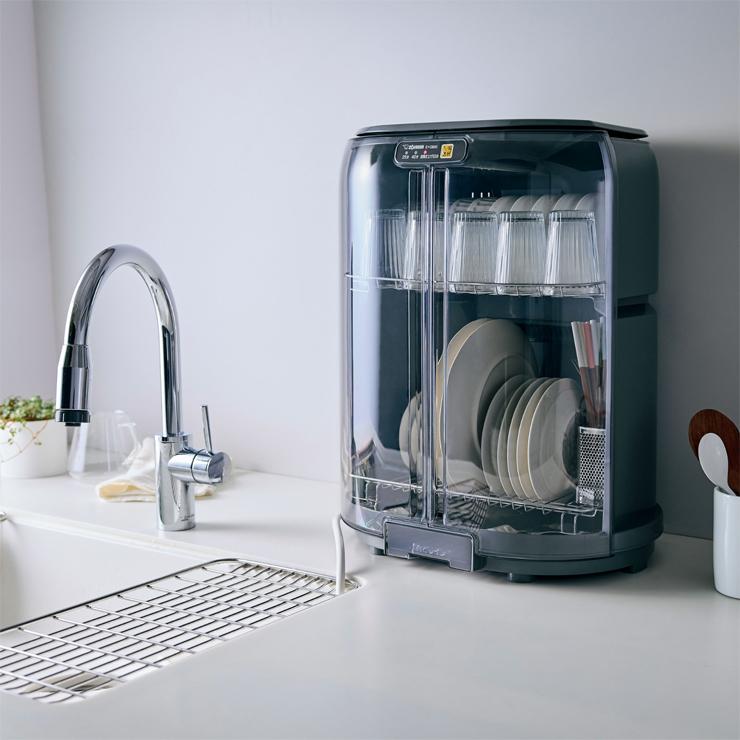 象印（ZOJIRUSHI） 【特価セール】 食器乾燥器 たて型 グレー (象印