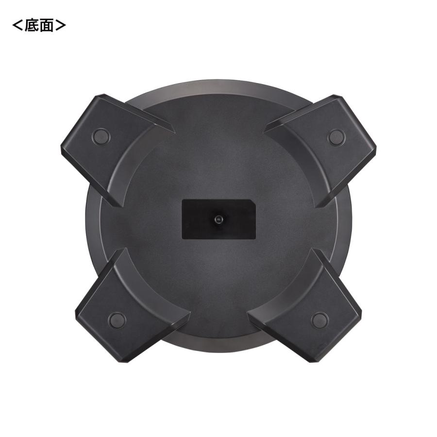 SANWA SUPPLY 大型 作業用ファン(充電式・自動首振り機能付き