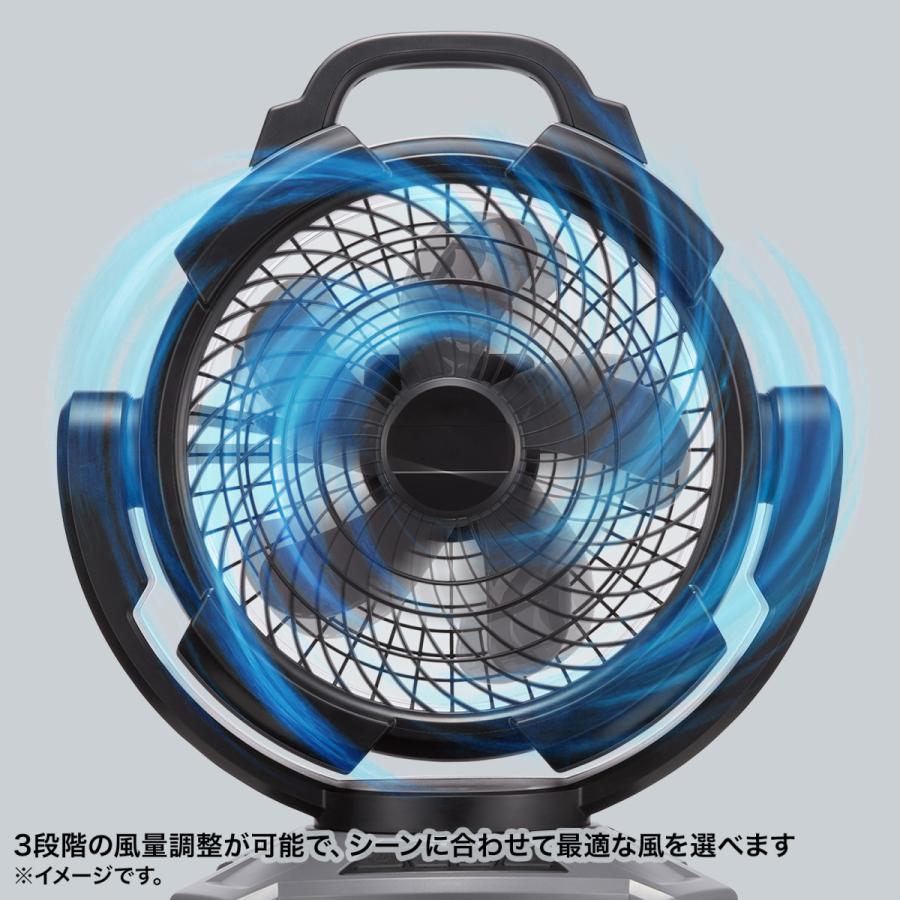 SANWA SUPPLY（サンワサプライ） 大型 作業用ファン(充電式・自動首