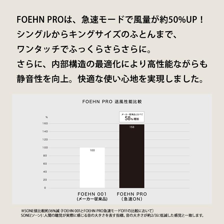 ふとん乾燥機 FOEHN PRO フェーンプロ ストーンブラック Cado(カドー) FEN-P01★ | cado | 10