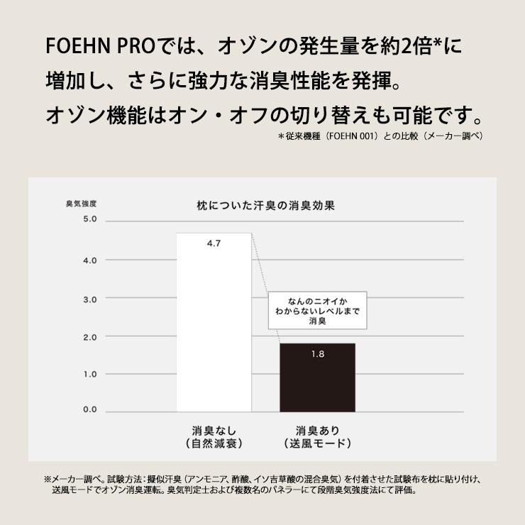 ふとん乾燥機 FOEHN PRO フェーンプロ ストーンブラック Cado(カドー) FEN-P01★ | cado | 07