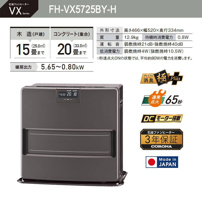 CORONA（コロナ） 石油ファンヒーター VXシリーズ スタイリッシュ