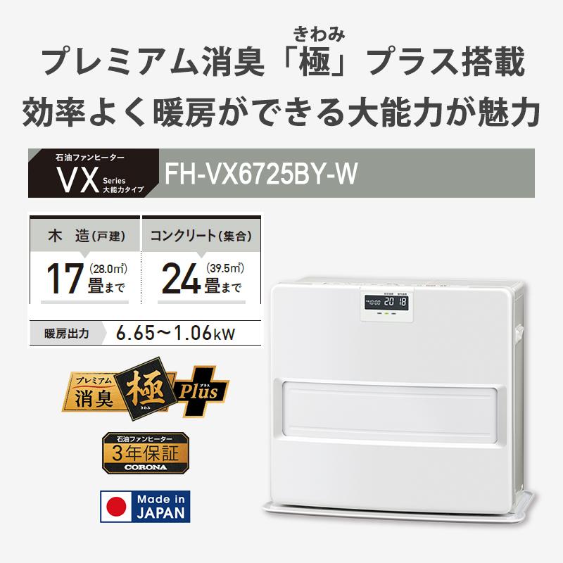 CORONA（コロナ） 石油ファンヒーター VXシリーズ スタイリッシュ