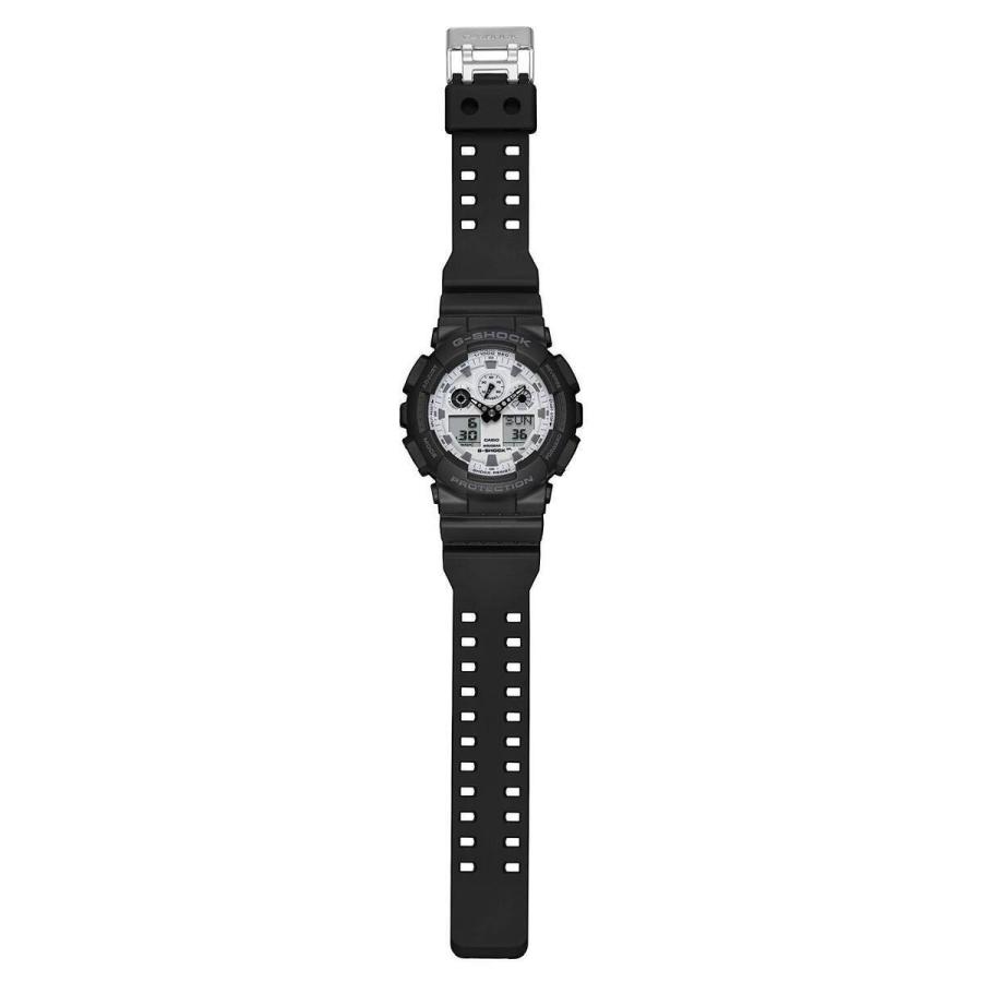 CASIO G-SHOCK GA-100WD-1AJF ブラック&ホワイト G-SHOCK Black and Brilliant White CASIO (カシオ) GA-100WD-1AJF