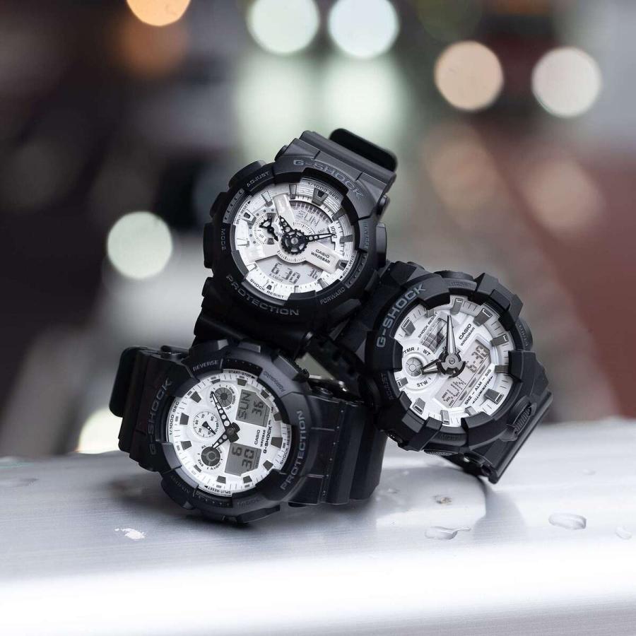 G-SHOCK Black and Brilliant White CASIO (カシオ) GA-110WD-1AJF 
