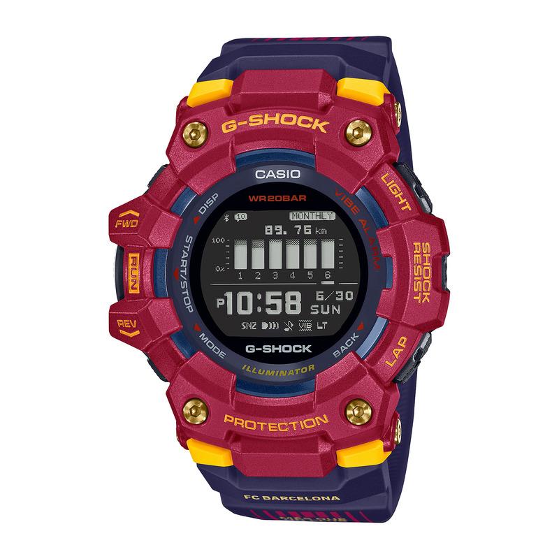 G-SHOCK G-SQUAD FC Barcelona Matchday コラボレーションモデル CASIO