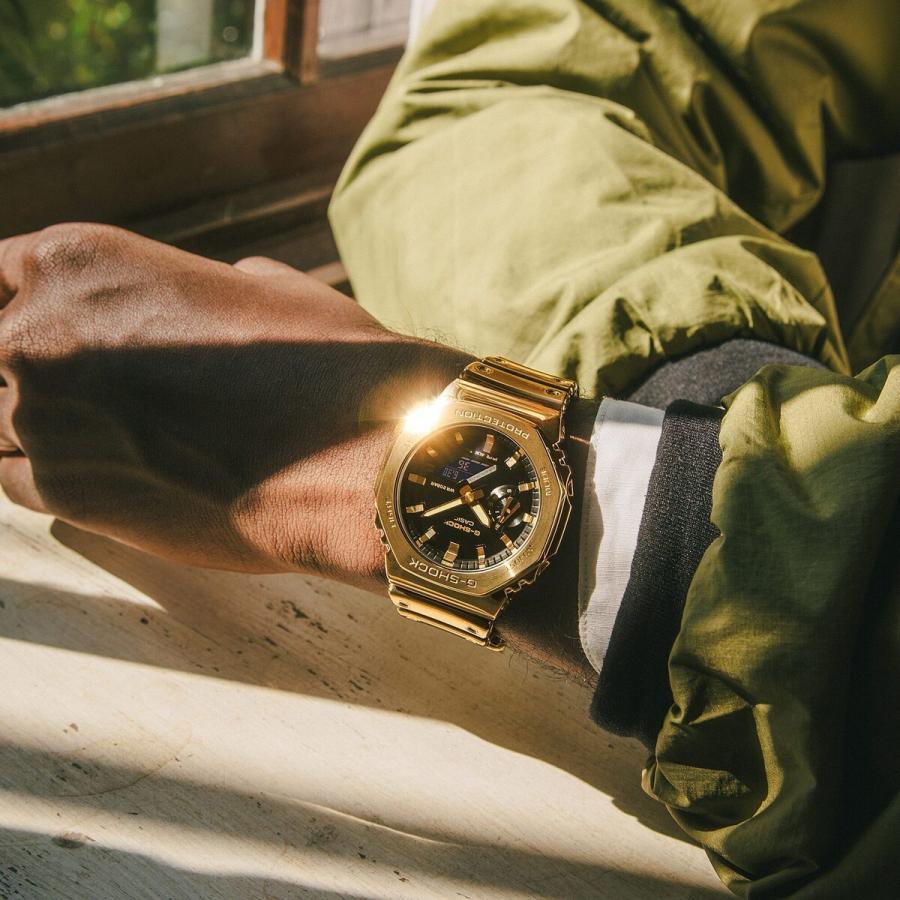 く*ら様 CASIO G-SHOCK GM-2100YMG-9AJFジーショック G-SHOCK FINE METALLIC SERIES CASIO (カシオ) GM-2100YMG-9AJF 国内