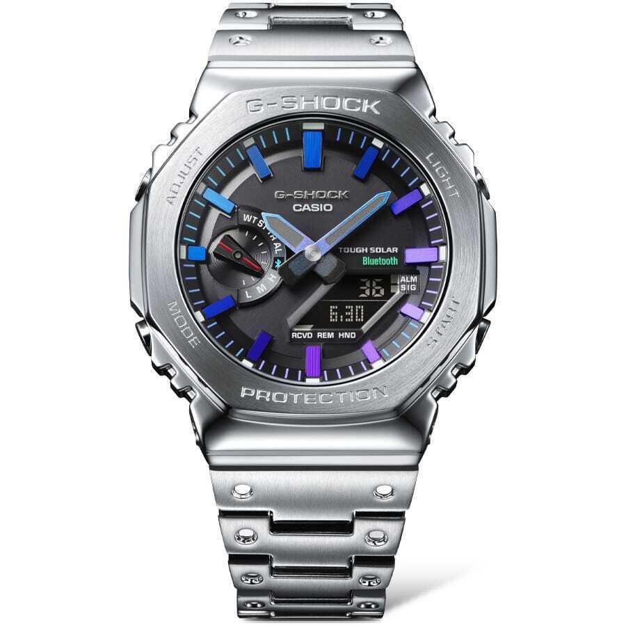 G-SHOCK GA-2100系 フルメタルジャケット グレー迷彩G-SHOCK GA-2100系