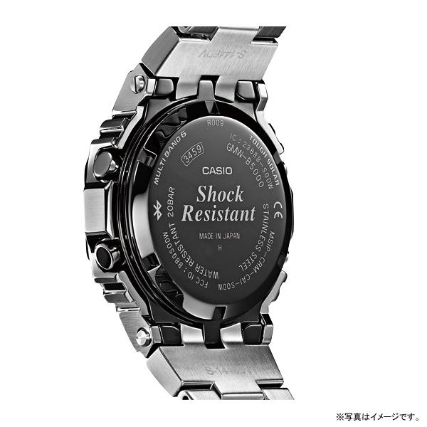 G-SHOCK フルメタル MULTIBAND6 ソーラー電波時計 Bluetooth通信機能 CASIO (カシオ) GMW-B5000D-1JF★｜telaffy｜03