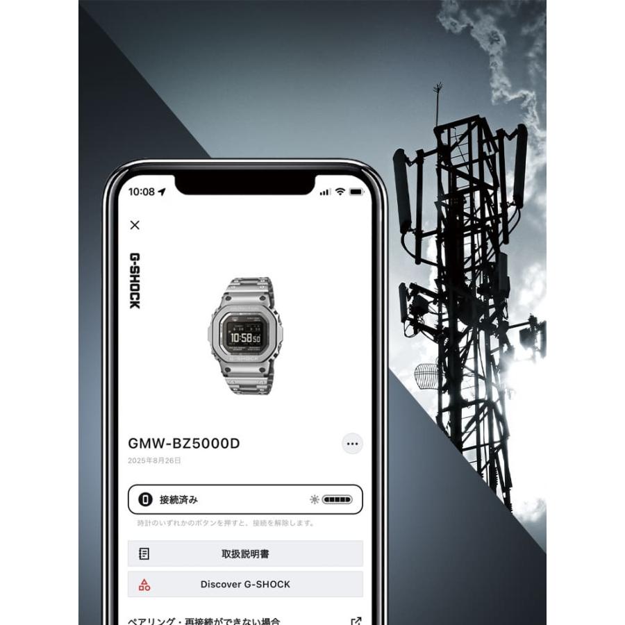 G-SHOCK フルメタル ソーラー電波時計 Bluetooth通信機能 CASIO (カシオ) GMW-BZ5000GD9JF  国内正規品★の画像