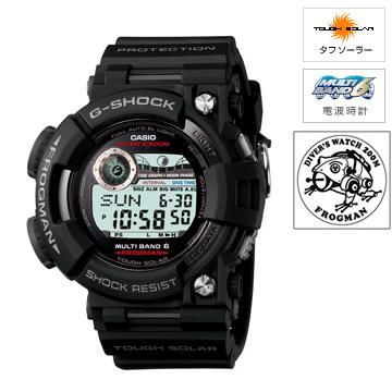 MASTER OF GーSEA G-SHOCK FROGMAN Master of G MULTIBAND6 ソーラー