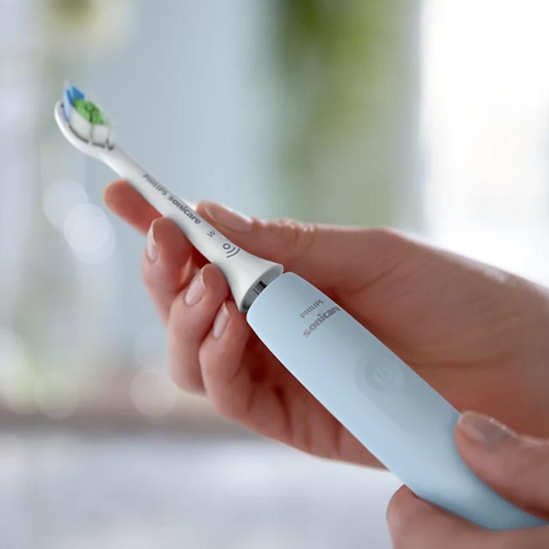 ソニッケアー 充電式電動歯ブラシ 2100シリーズ ライトブルー PHILIPS