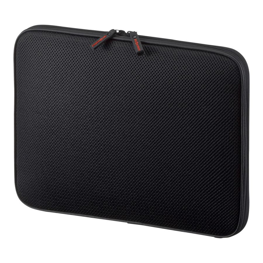 低反発3Dメッシュケース(13.3インチ対応・ブラック) SANWA SUPPLY (サンワサプライ) IN-SG13BK | SANWA SUPPLY