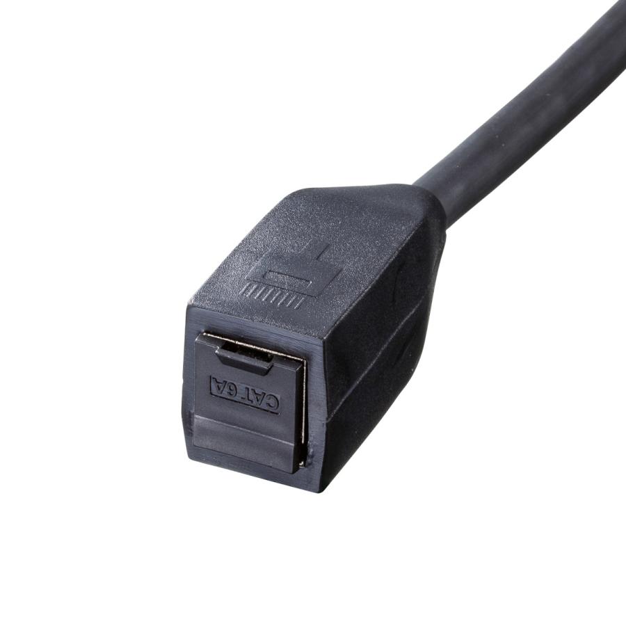 屋外用巻取り延長CAT6A LANケーブル SANWA SUPPLY (サンワサプライ) KB-MKE21BK_4