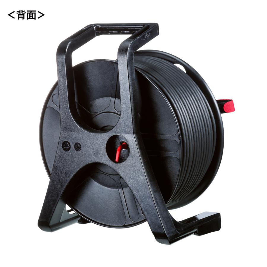 屋外用巻取り延長CAT6A LANケーブル SANWA SUPPLY (サンワサプライ) KB-MKE21BK_8