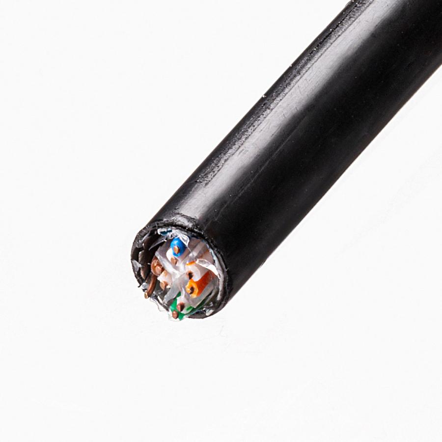 カテゴリ6A屋外用LANケーブルのみ(ブラック・300m) SANWA SUPPLY (サンワサプライ) KBT6AADCB300BKN_1