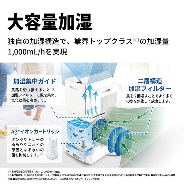 SHARP（シャープ） 高濃度プラズマクラスターNEXT搭載 加湿空気清浄機 