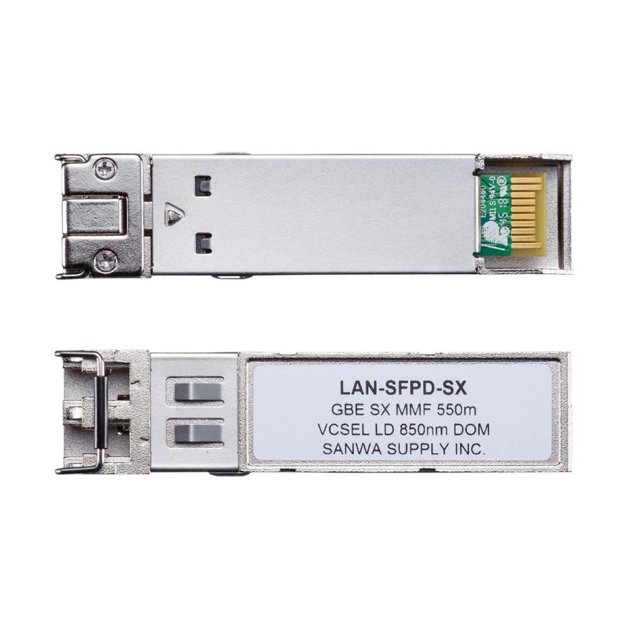 SFP Gigabit用コンバータ SANWA SUPPLY (サンワサプライ) LAN-SFPD-SX｜telaffy｜03