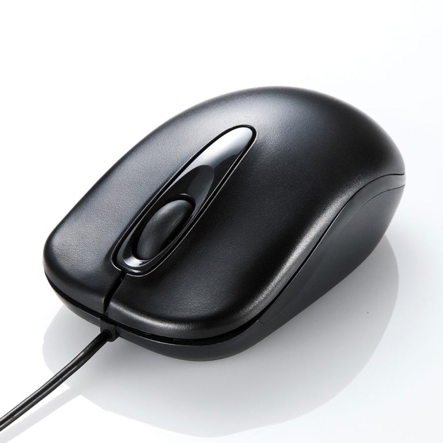 3ボタン有線光学式マウス(ブラック) SANWA SUPPLY (サンワサプライ) MA-R115BK | SANWA SUPPLY | 04