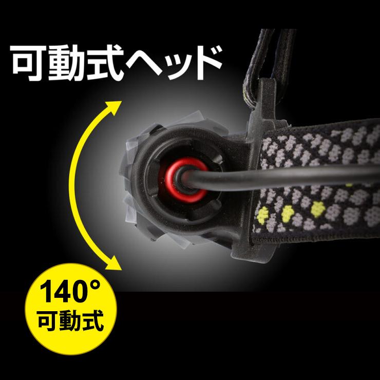 GENTOS（ジェントス） 【特価セール】 METAL MASTER 乾電池式ヘッド